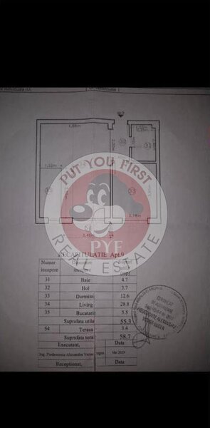 Pantelimon | Apartament 2 camere | 59 mp | Decomandat | B9471